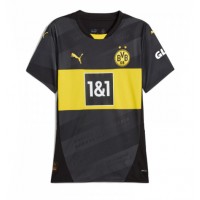 Camiseta Borussia Dortmund Donyell Malen #21 Segunda Equipación Replica 2024-25 para mujer mangas cortas